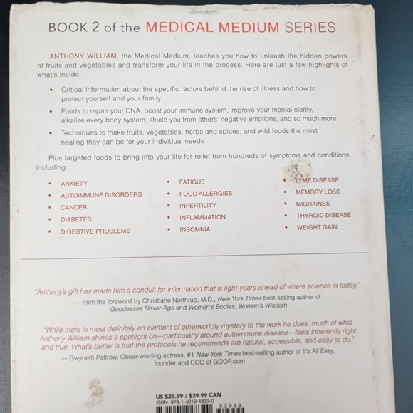 Medical Medium Life-Changing Foods Book - Picture 2 of 4